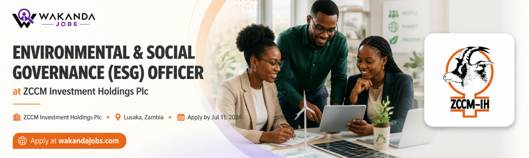 ENVIRONMENTAL & SOCIAL GOVERNANCE (ESG) OFFICER
