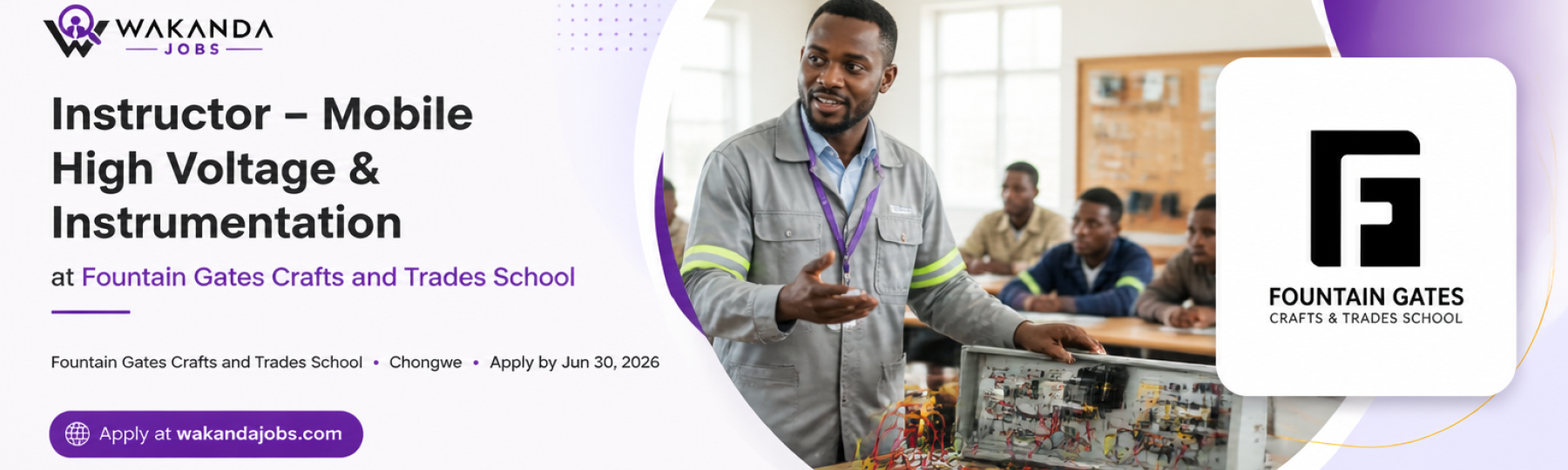 Instructor – Mobile High Voltage & Instrumentation