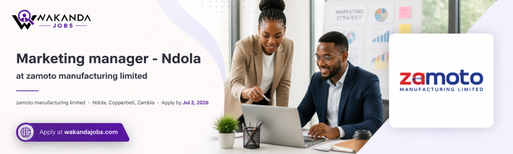 Marketing manager - Ndola