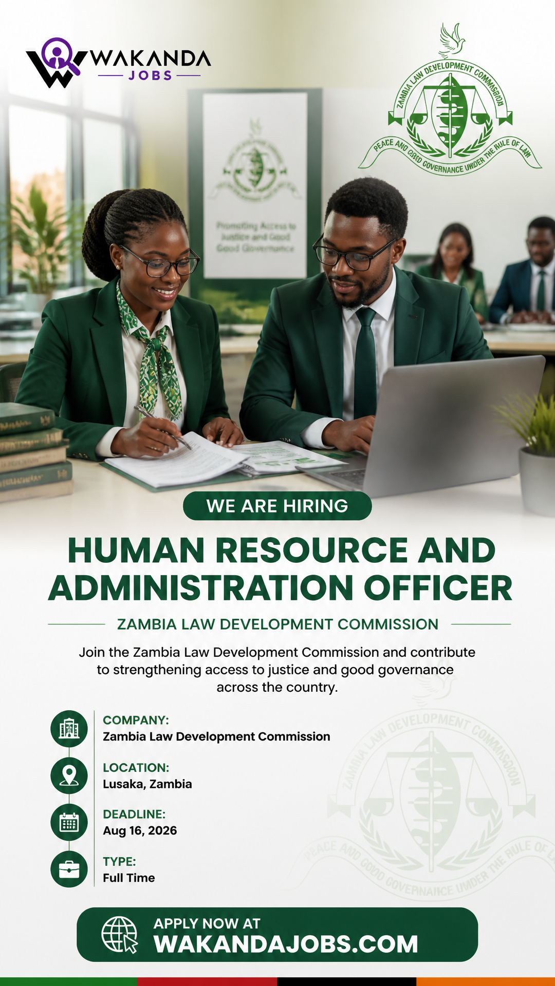 Human Resource and Administration Officer