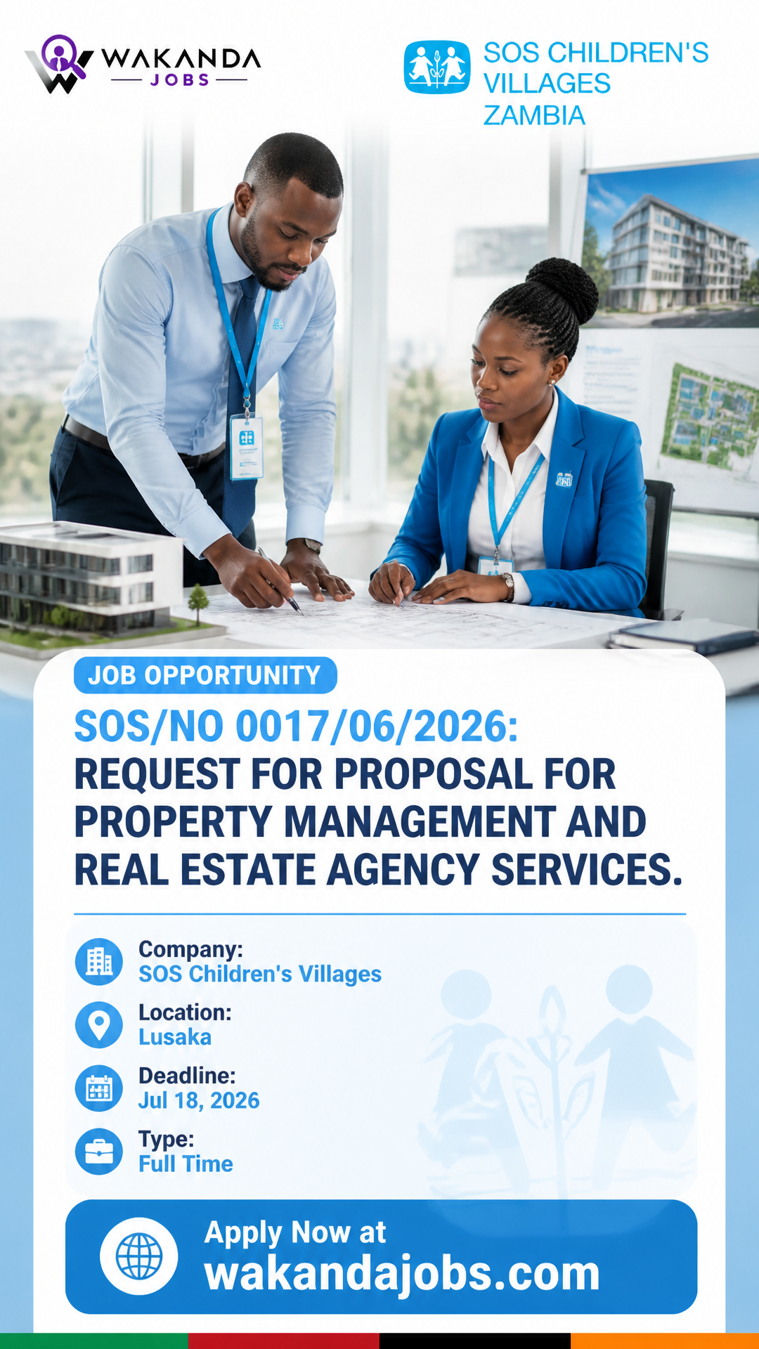 SOS/NO 0017/06/2026: REQUEST FOR PROPOSAL FOR PROPERTY MANAGEMENT AND REAL ESTATE AGENCY SERVICES.