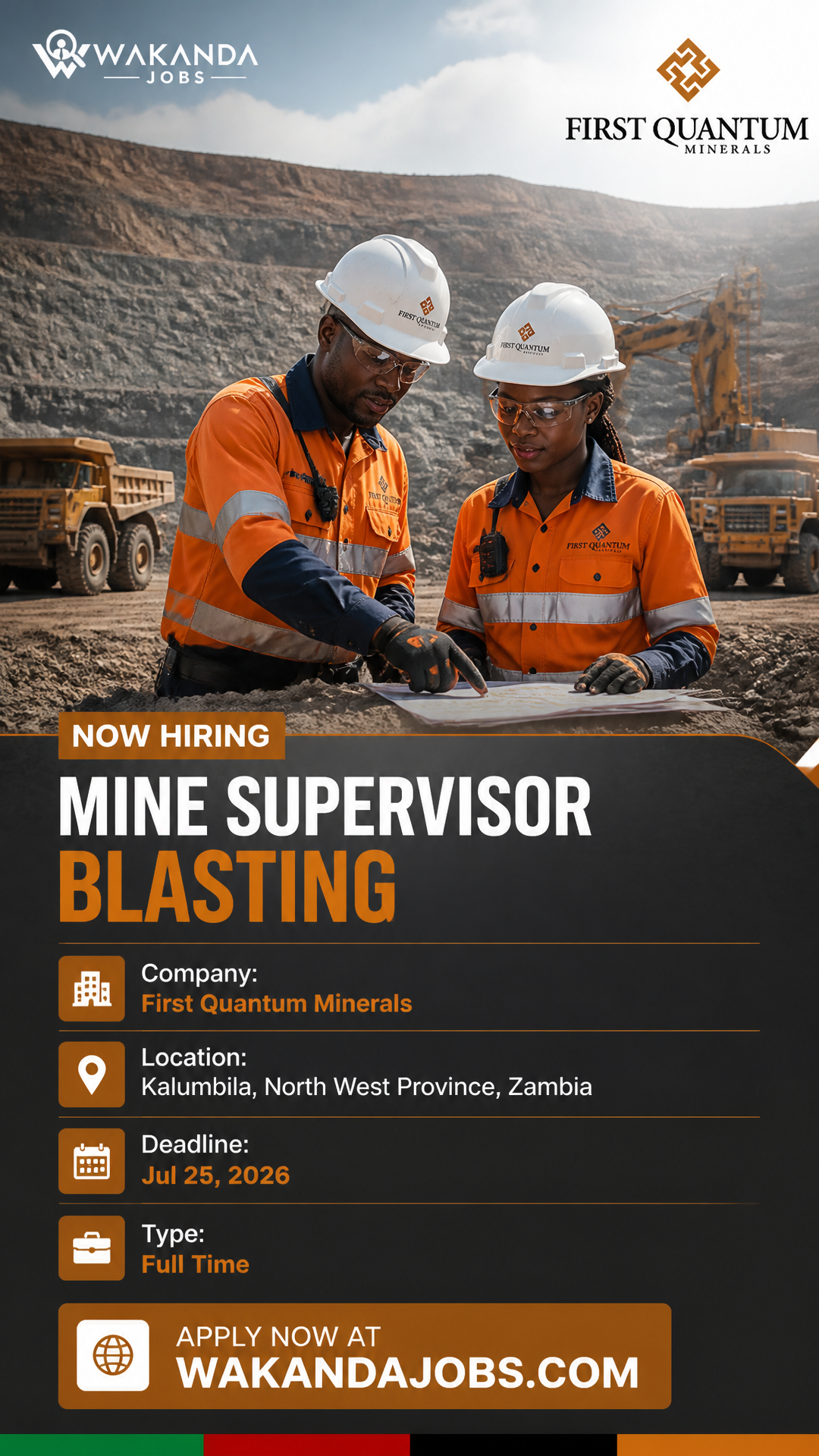 Mine Supervisor Blasting