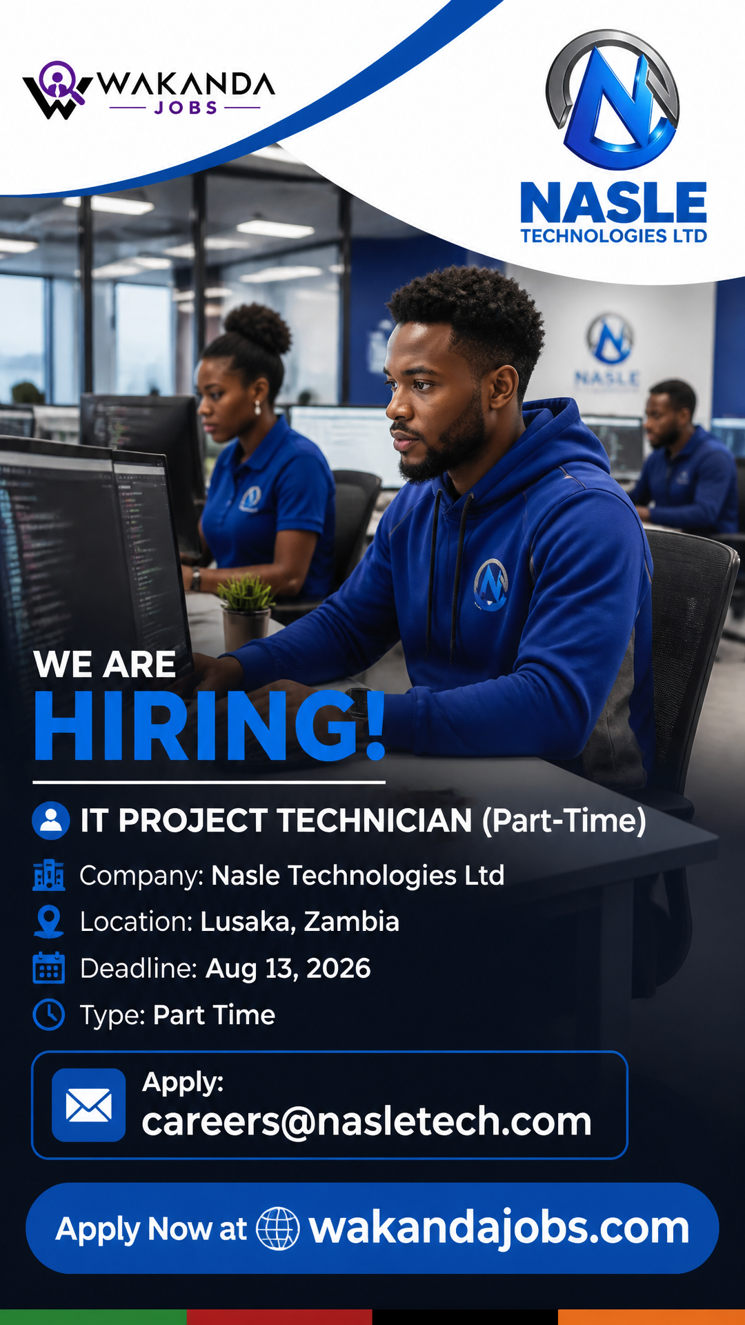 IT PROJECT TECHNICIAN (Part-Time)