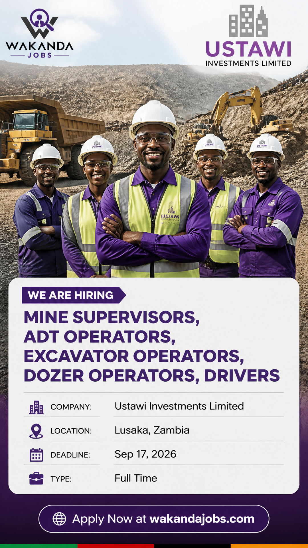 Mine Supervisor and Heavy Equipment Operator