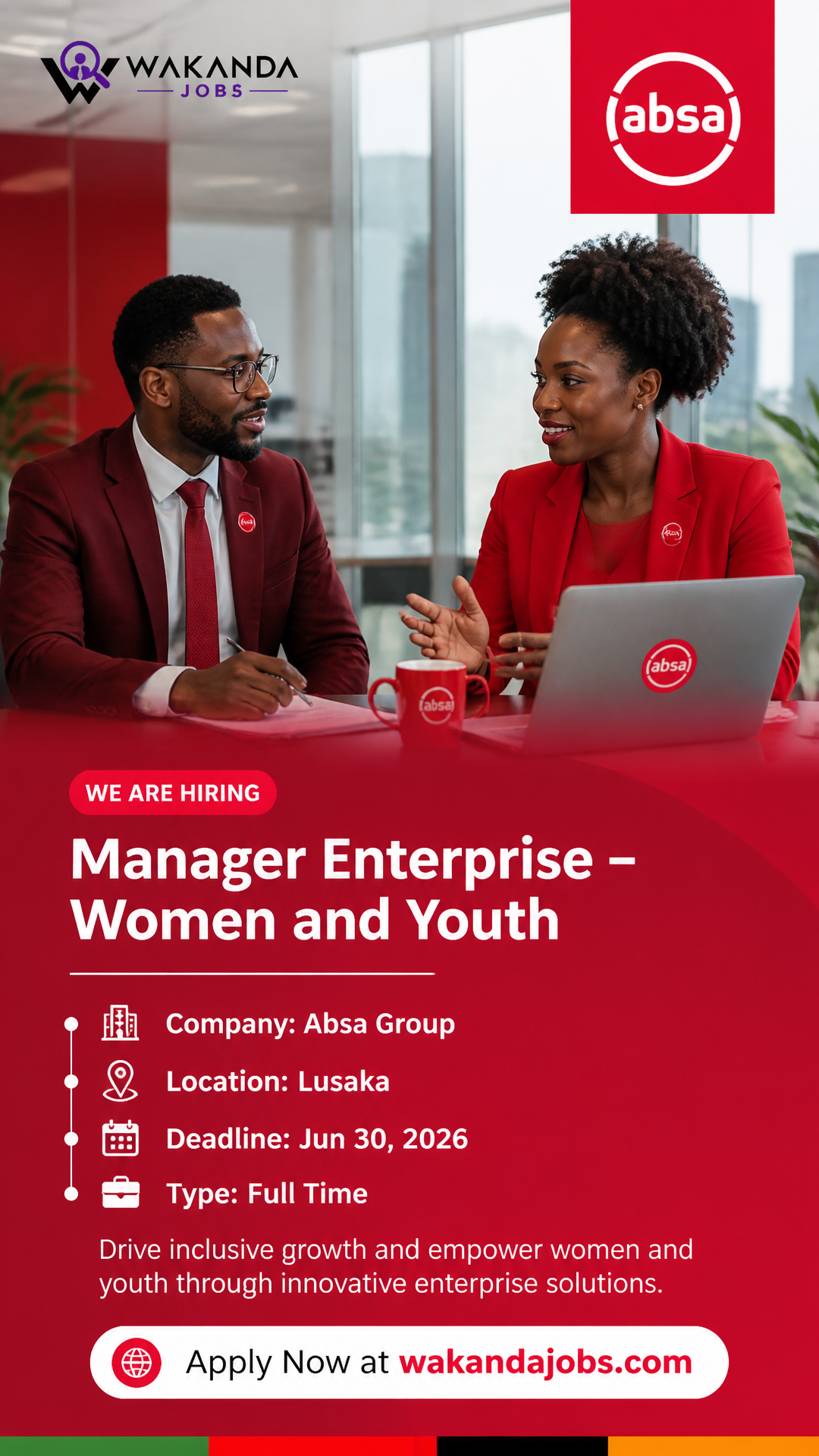 Manager Enterprise – Women and Youth
