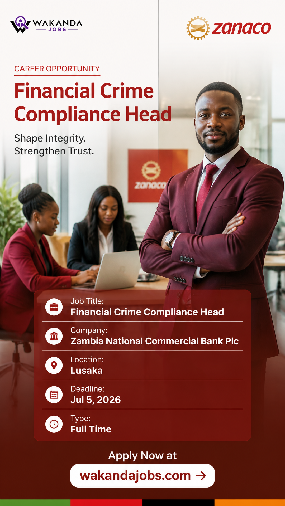 Financial Crime Compliance Head