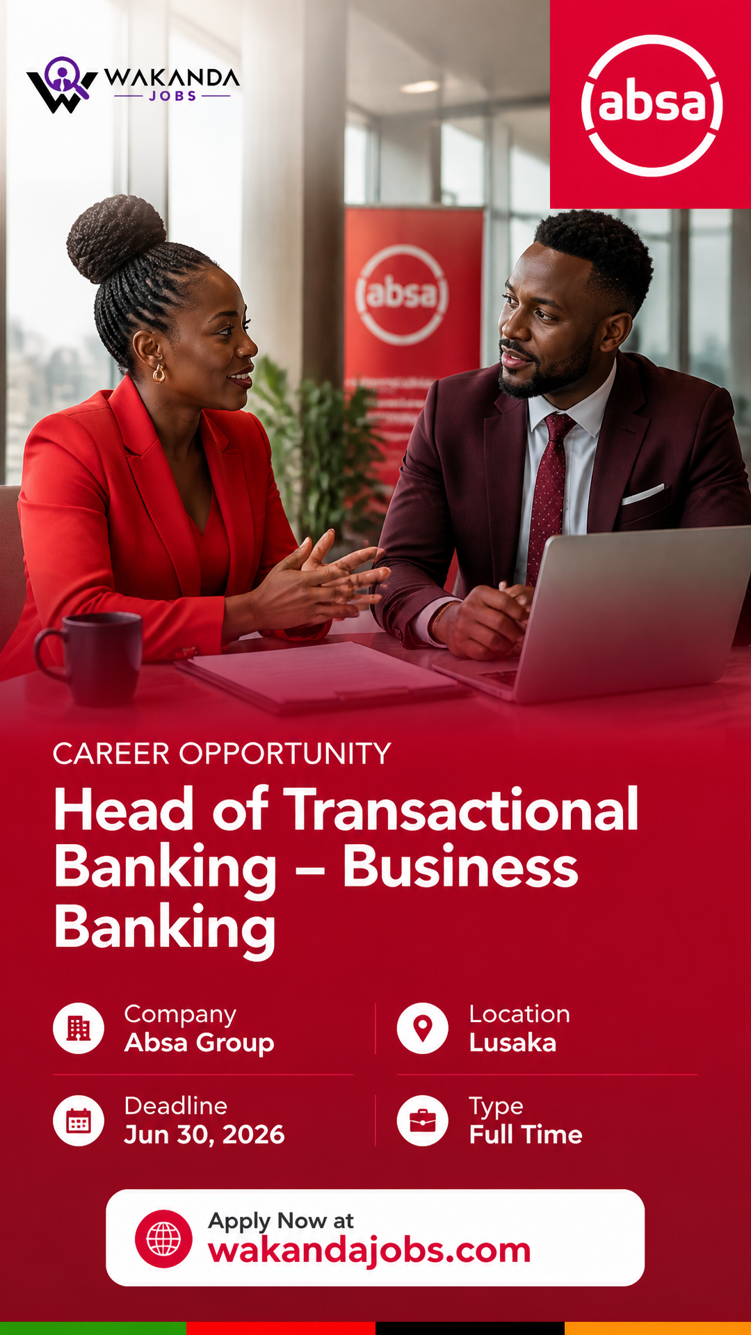 Head of Transactional Banking – Business Banking