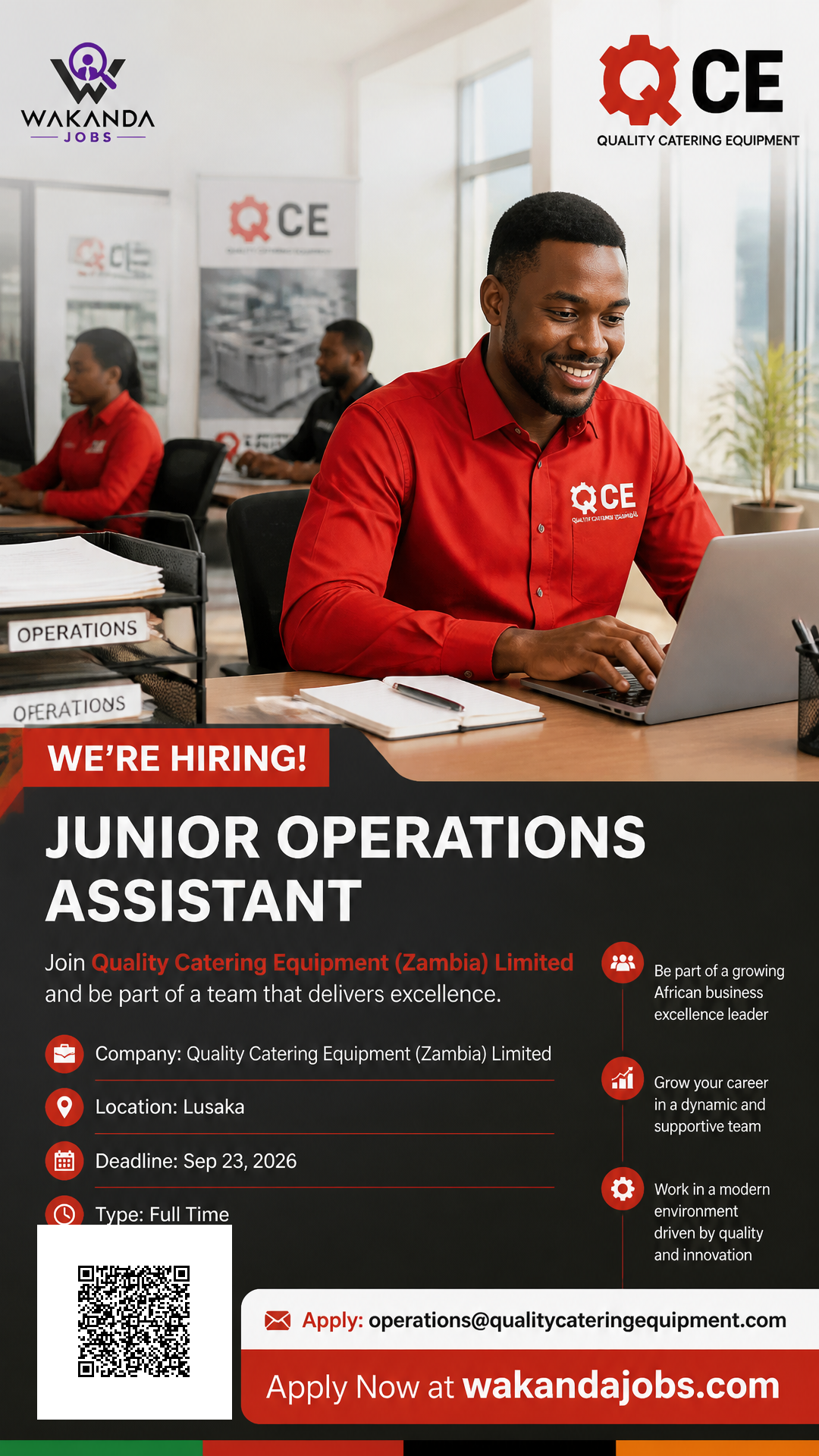 Junior Operations Assistant