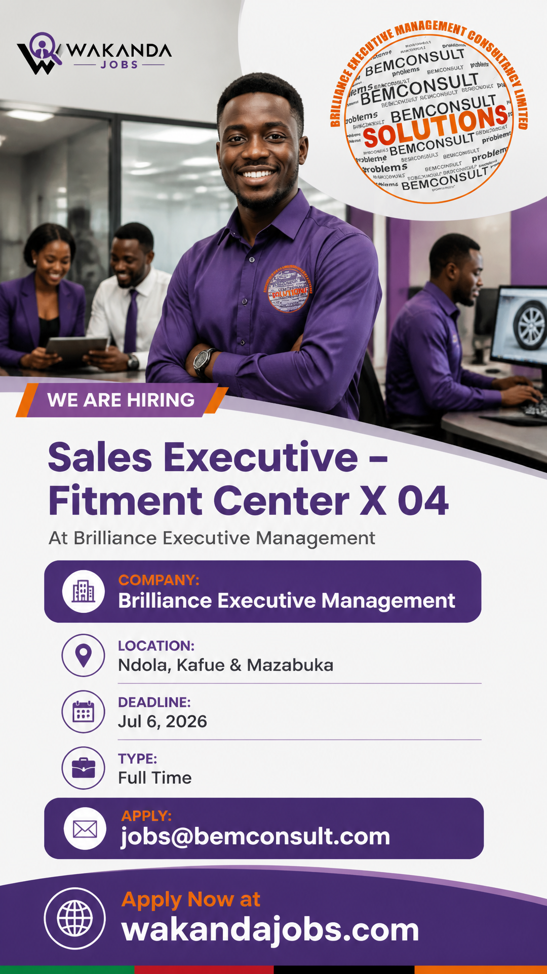 Sales Executive – Fitment Center X 04