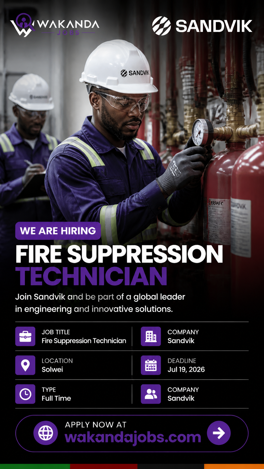 Fire Suppression Technician