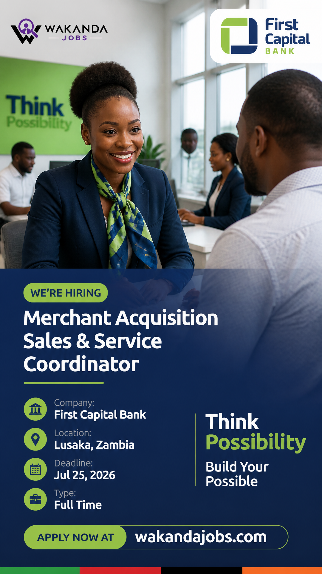 Merchant Acquisition Sales & Service Coordinator