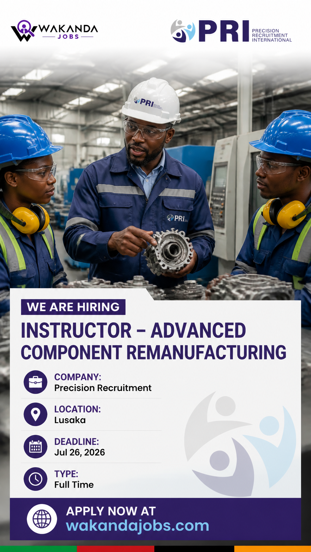 Instructor – Advanced Component Remanufacturing