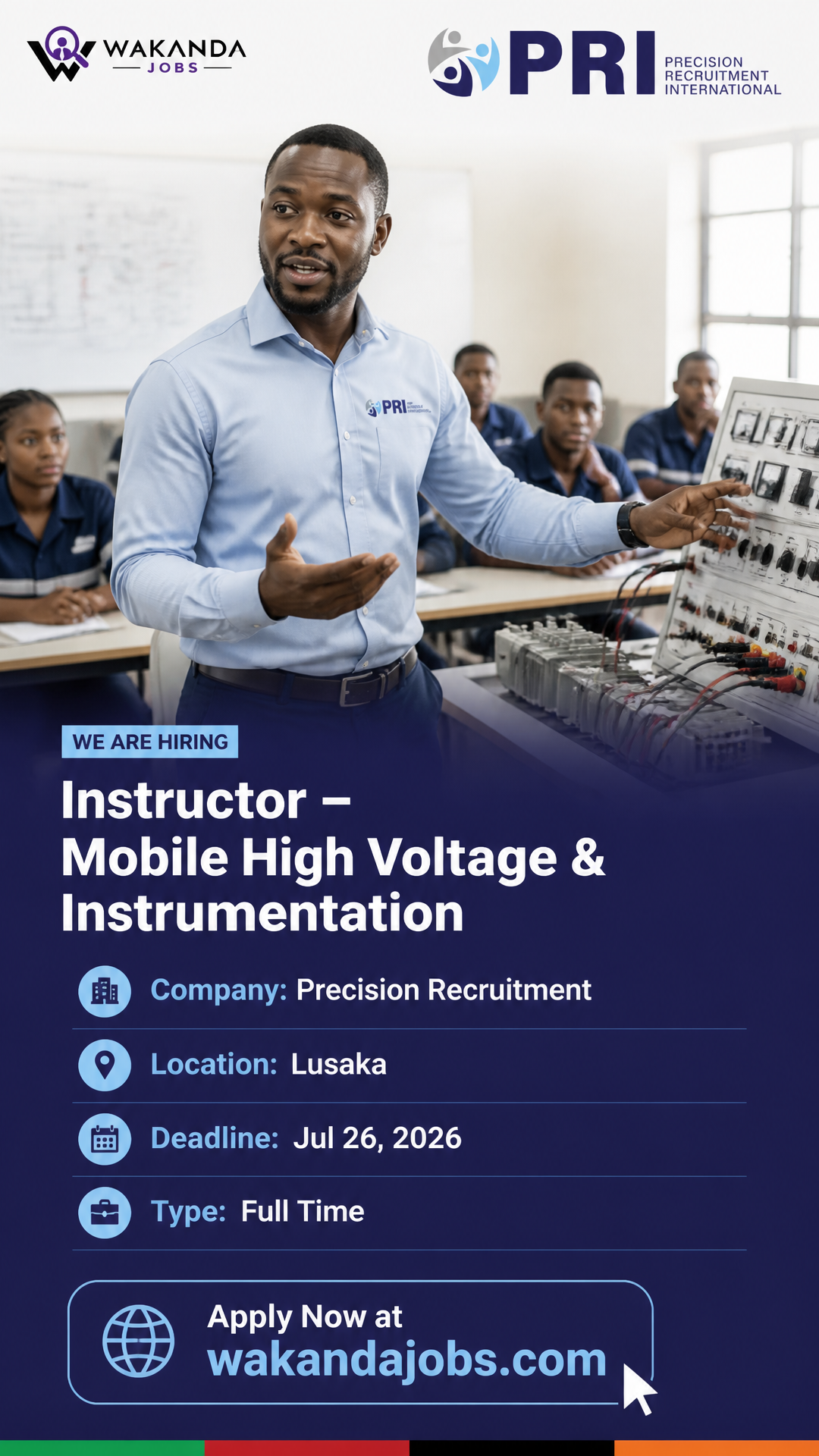 Instructor – Mobile High Voltage & Instrumentation