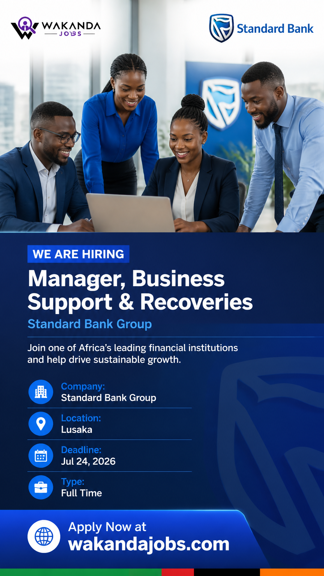 Manager, Business Support & Recoveries