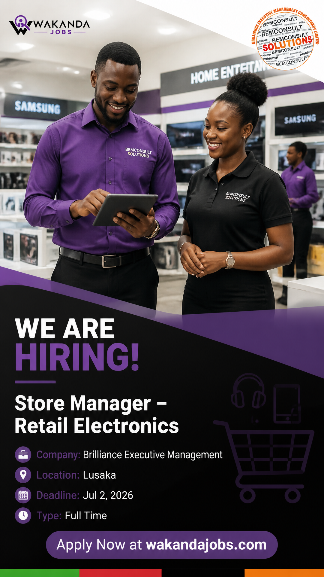 Store Manager – Retail Electronics