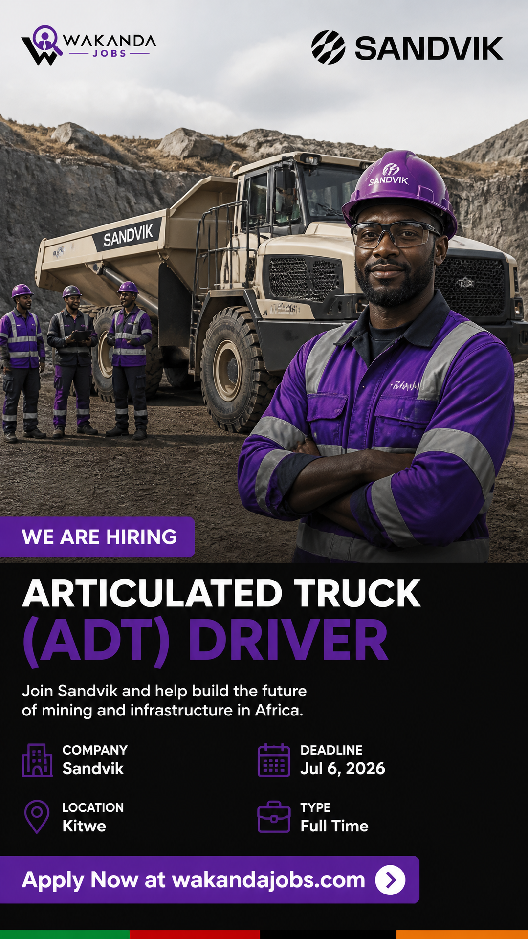 Articulated Truck (ADT) Driver
