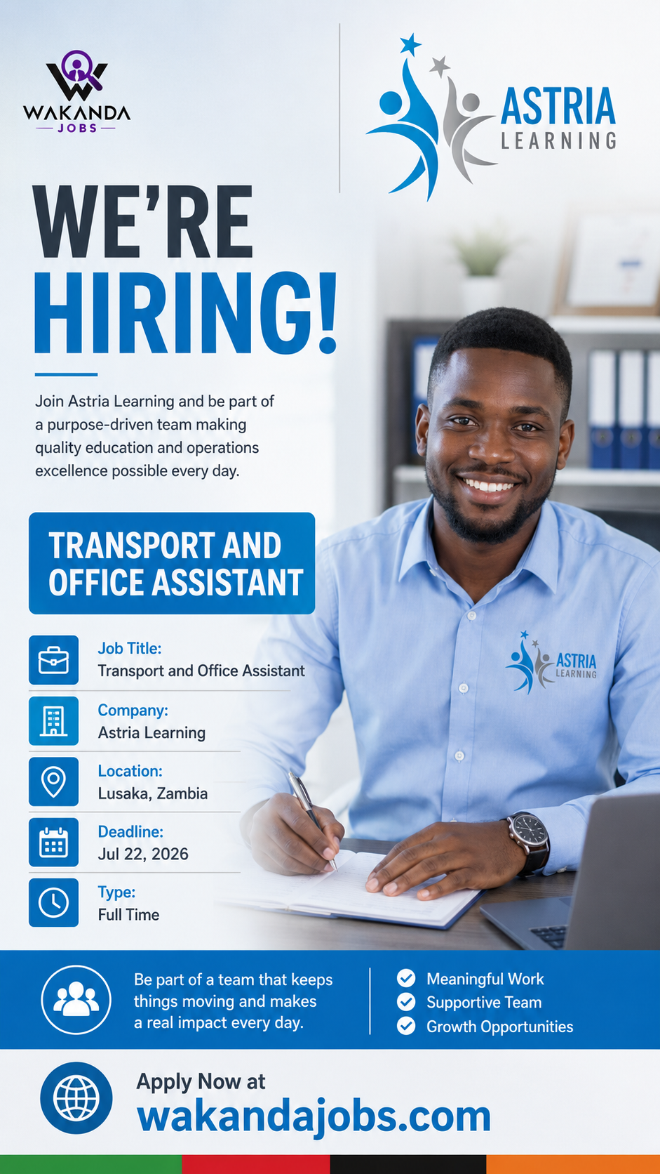 Transport and Office Assistant