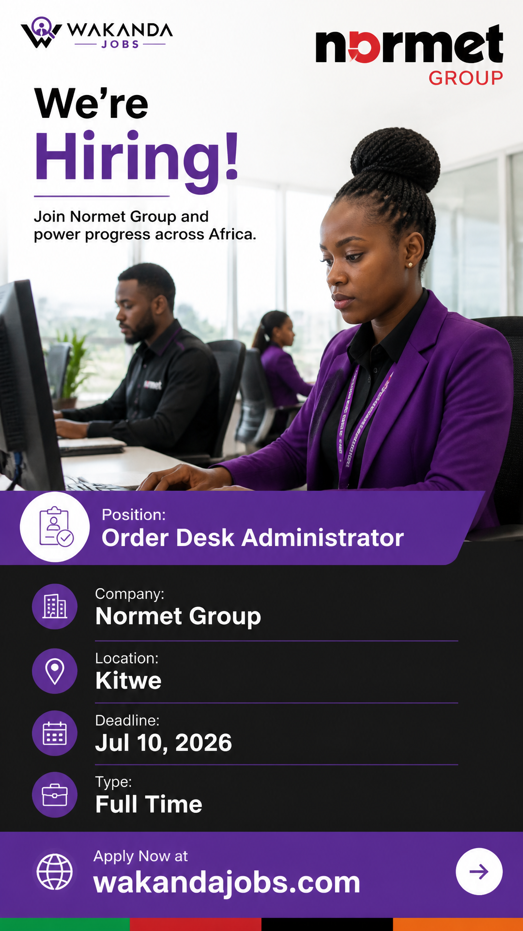Order Desk Administrator