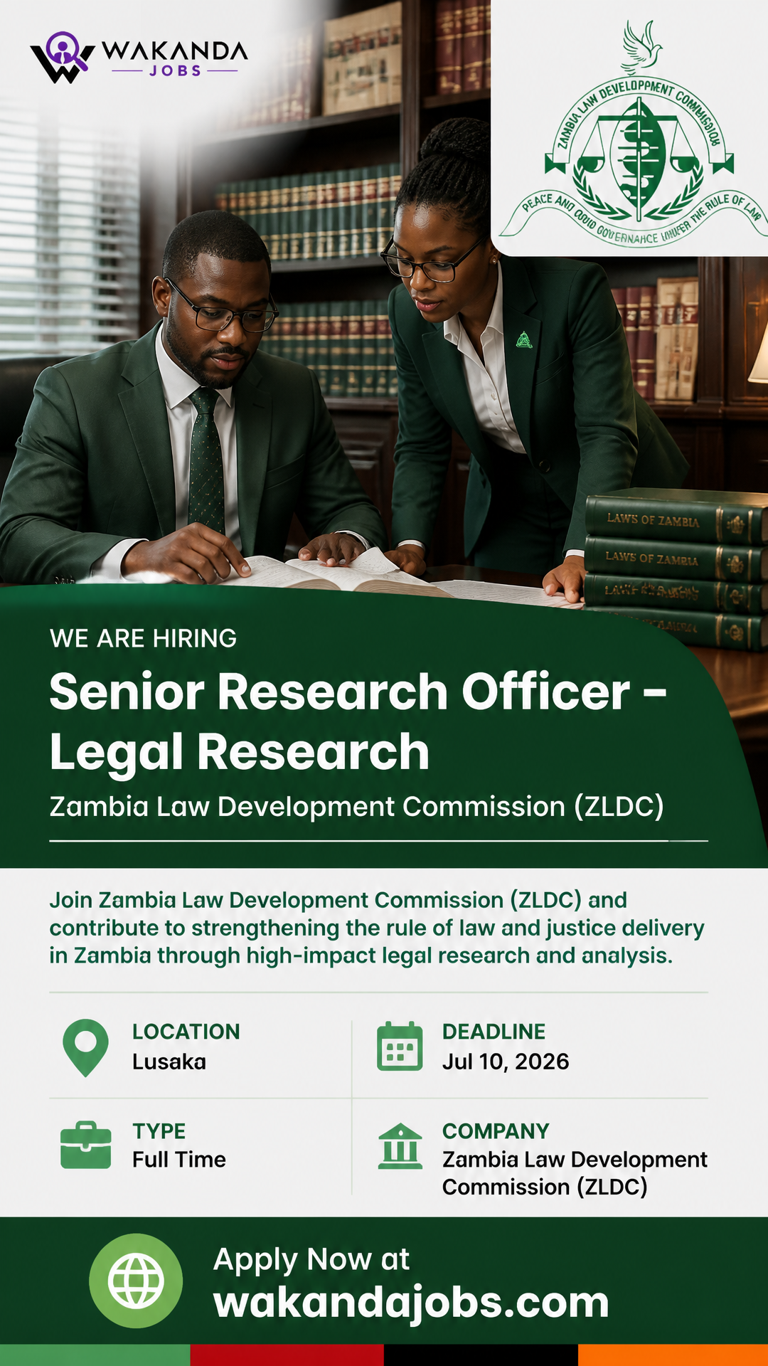Senior Research Officer – Legal Research